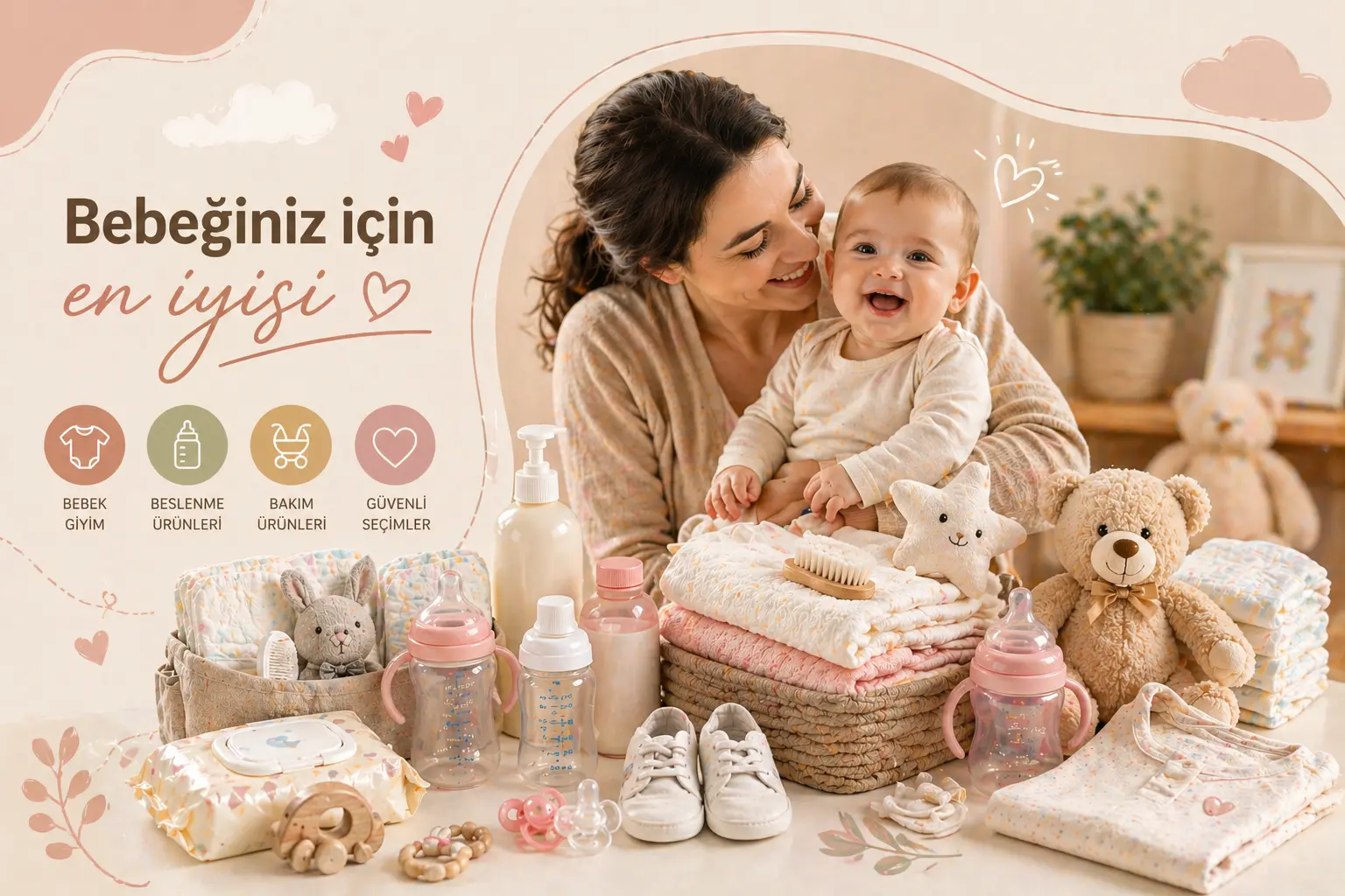 Anne & Bebek Ürünleri Rehberi: Konforlu, Güvenli ve Pratik Bir Bakım İçin İhtiyacınız Olan Her Şey