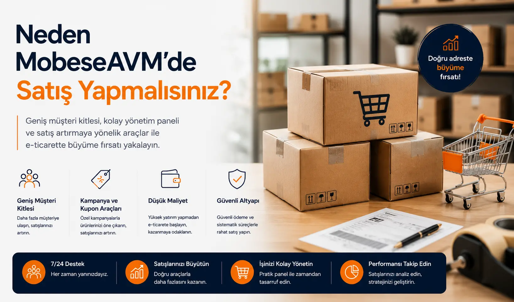 Neden MobeseAVM’de Satış Yapmalısınız?