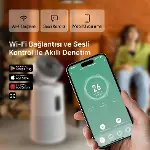 Hava Temizleyici | Akıllı Mobil Kontrol, Hepa 13, Fanlı, Wifi, 390 CADR, UVC, Sessiz-8
