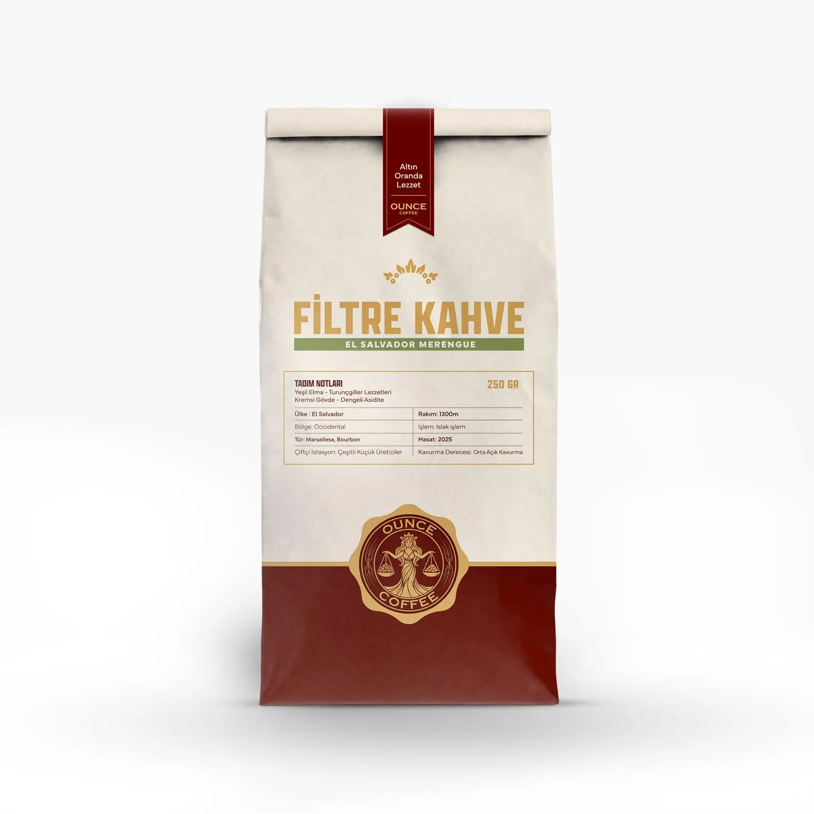 El Salvador Merengue ÇEKİRDEK KAHVE250GR