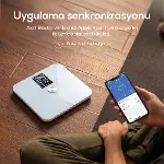 Akıllı Tartı | 17 Temel Vücut Analizi, Nabız Ölçer, Mobil Kontrol, Dijital Baskül-4
