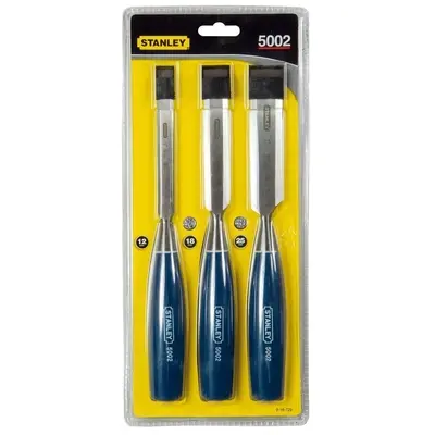 Stanley 0-16-128 İskarpela Seti Klasik Mavi Seri 3 Parça