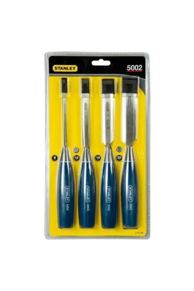 Stanley 0-16-129 İskarpela Seti Klasik Mavi Seri 4 Parça