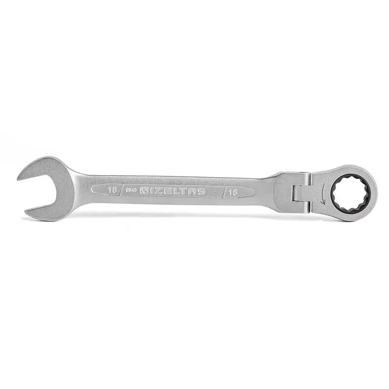 İzeltaş 0345020019 Mafsallı Cırcır Kombine Anahtar 19 mm-2