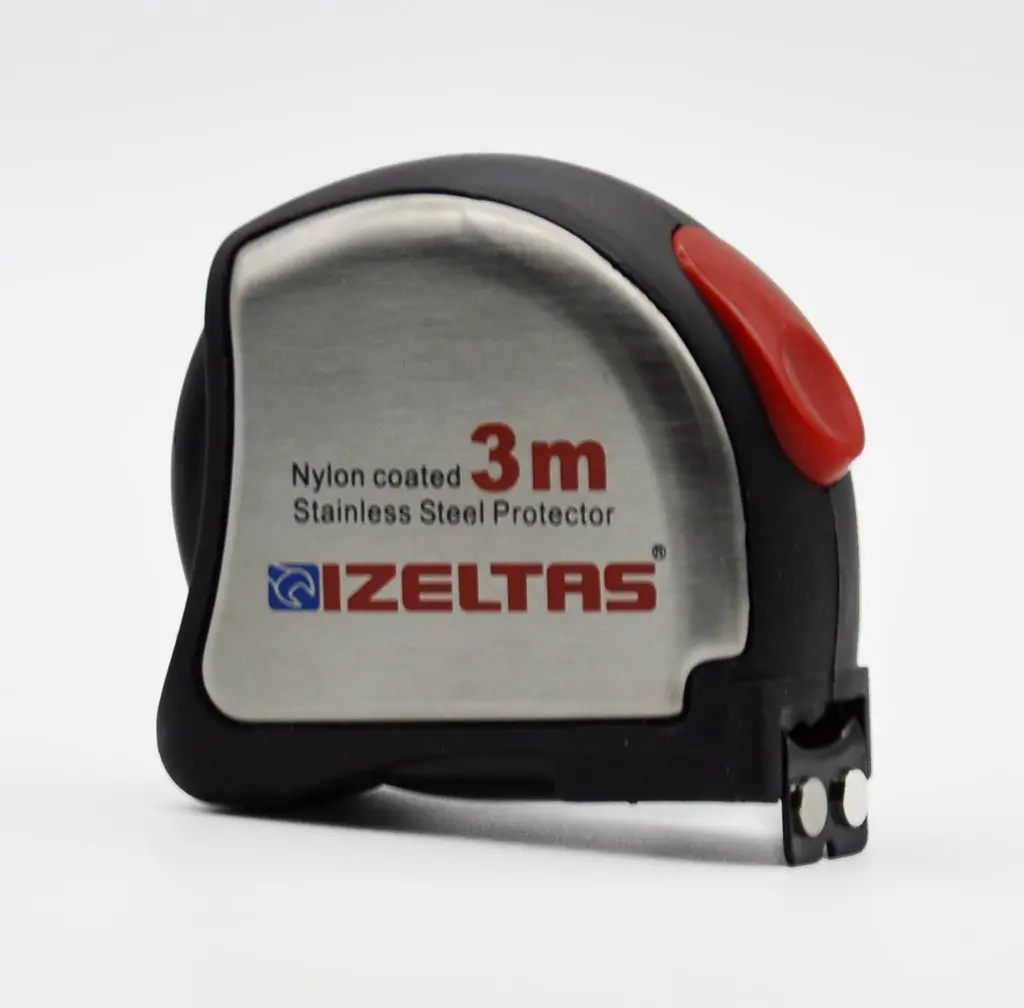 İzeltaş 0588150013 Krom Şerit Metre 3 m-3