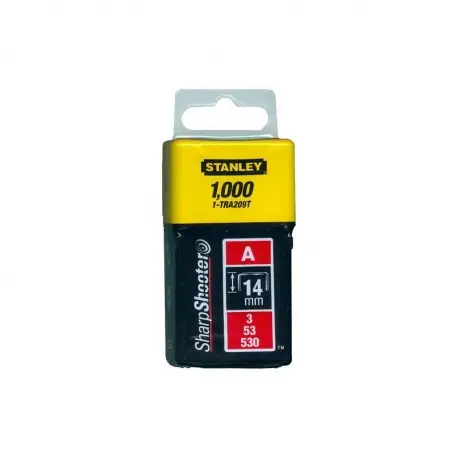 Stanley 1-TRA209T A Serisi Hafif Hizmet Zımba Teli 14 mm
