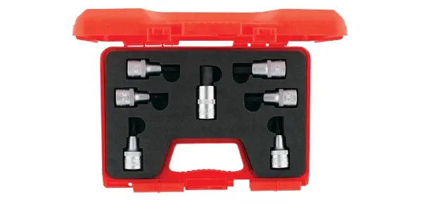 İzeltaş 1113001107 1/2'' Lokmalı Allen Uç Takımı 7 Parça