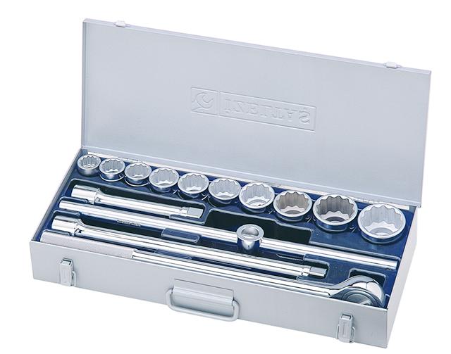 İzeltaş 1120 00 6014 3/4" Lokma Takımı Oniki Köşe (14 Parça mm)