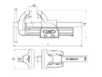 İzeltaş 14000005069 Tesviyeci Mengene 125 mm-5