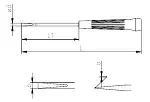 İzeltaş 4500172580 Elektronikçi Tip (Klemens) Düz Uçlu Tornavida 2.5x80-5