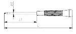 İzeltaş 4520180480 Elektronikçi Tip (Klemens) Yıldız Uçlu Klemens Tornavida 4x80-3