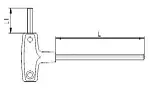İzeltaş 4920220050 5mm T Tipi Allen Anahtar-5
