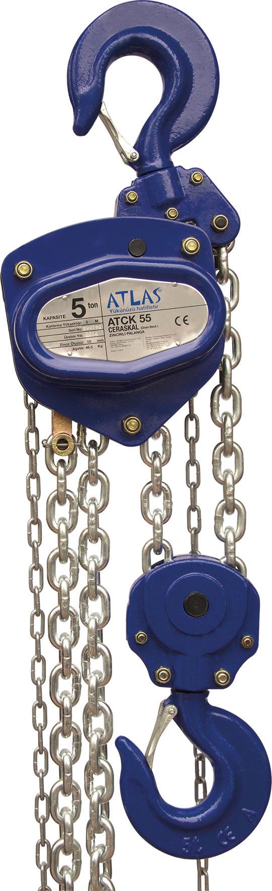 ATLAS PRO ATCK55 Köşeli Ceraskal 5 Ton 5 m
