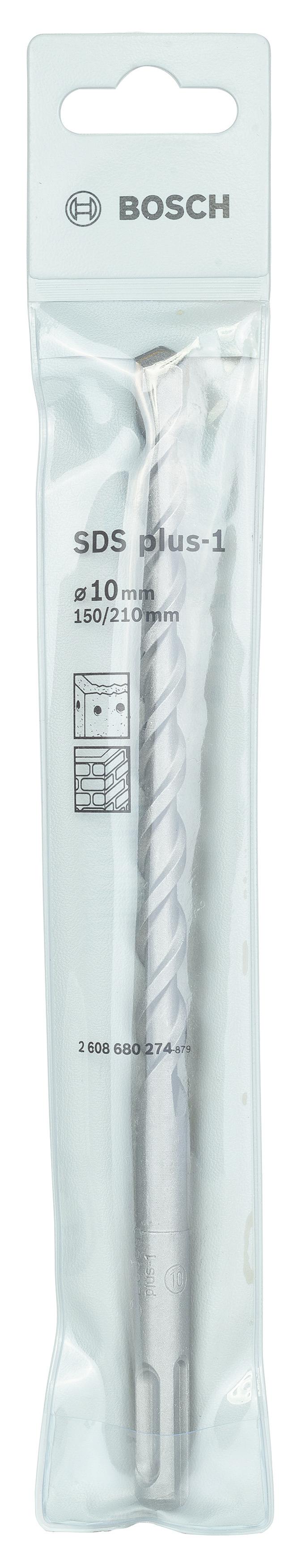 Bosch Plus-1 Serisi SDS-Plus Kırıcı Delici Matkap Ucu 10x210 mm