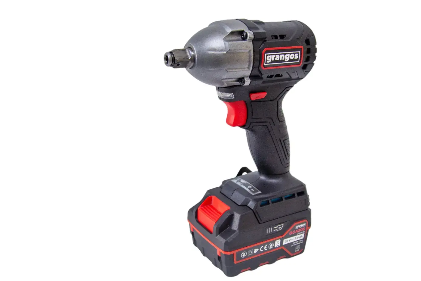 Grangos GCW20-F2 20V 5 Ah Çift Akülü Somun Sıkma-3 Grangos GCW20-F2 20V 5 Ah Çift Akülü Somun Sıkma-3