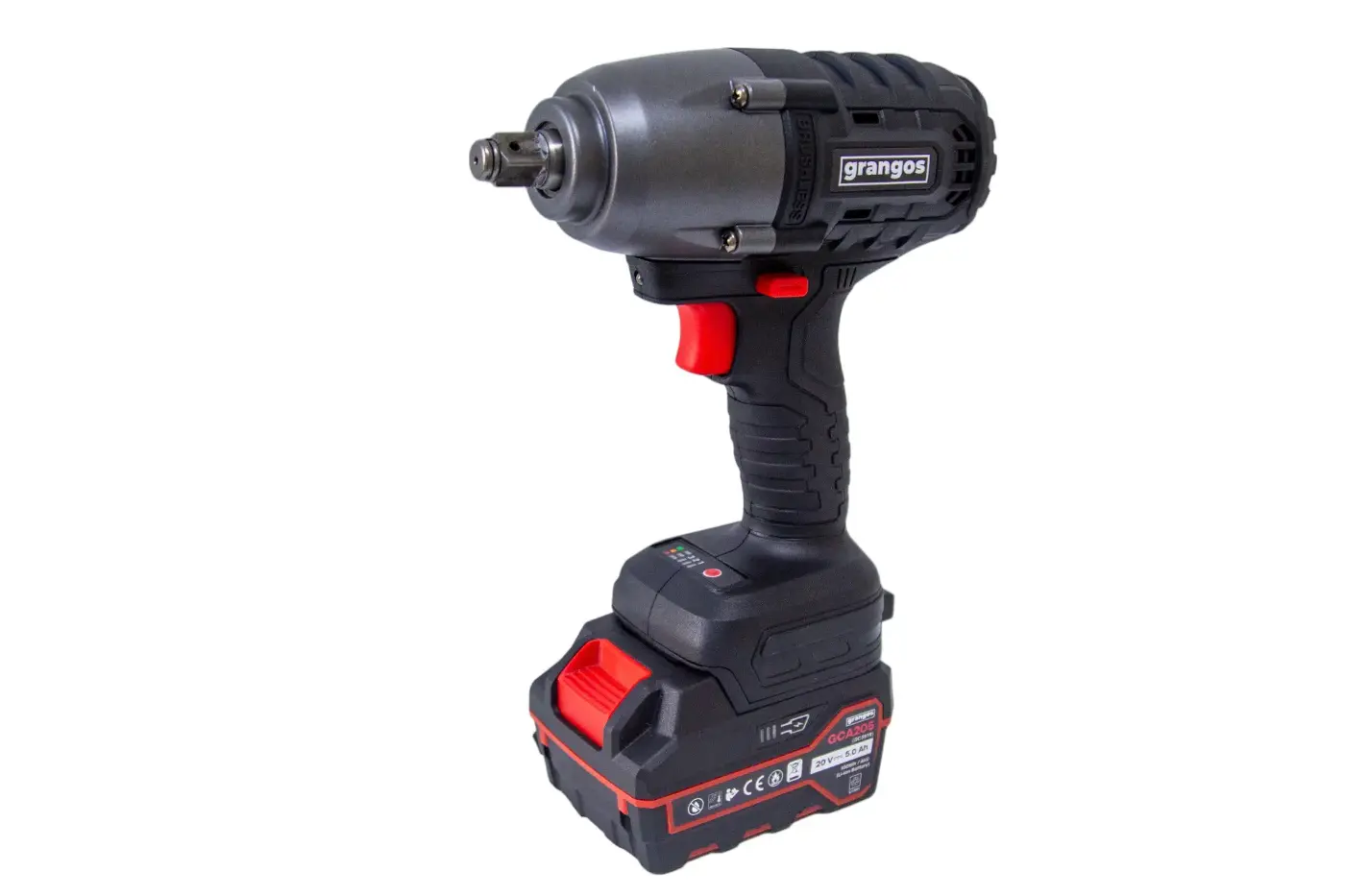Grangos GCW25-F2 20V 5 Ah Çift Akülü Somun Sıkma-5 Grangos GCW25-F2 20V 5 Ah Çift Akülü Somun Sıkma-5