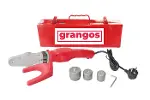 Grangos GRKM09-SET 750W Profesyonel Plastik Boru Kaynak Makinesi Setli-3