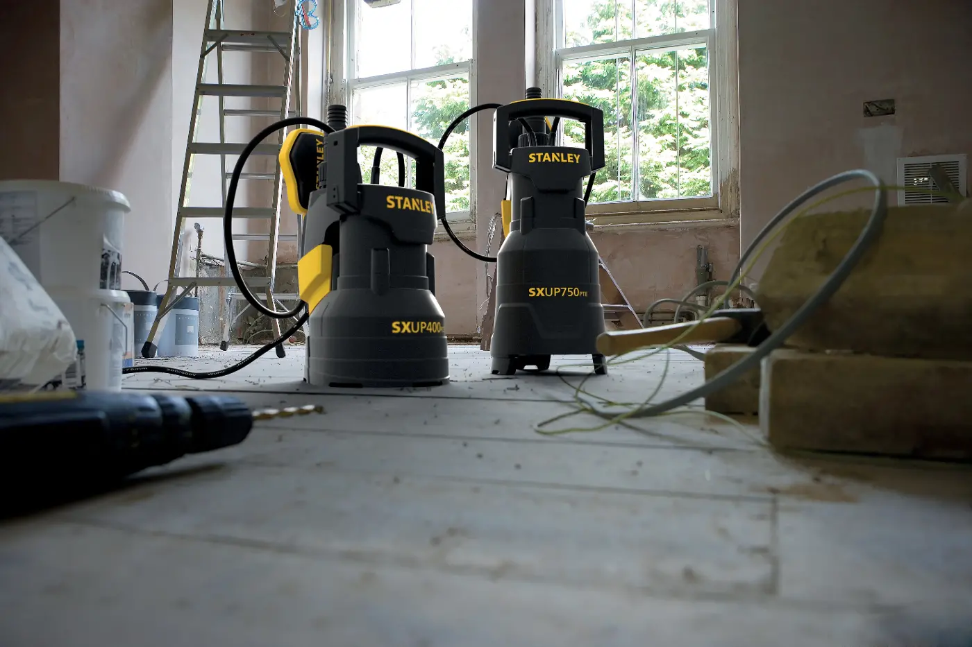 Stanley SXUP750PTE 750 W Kirli Su Dalgıç Pompa-3