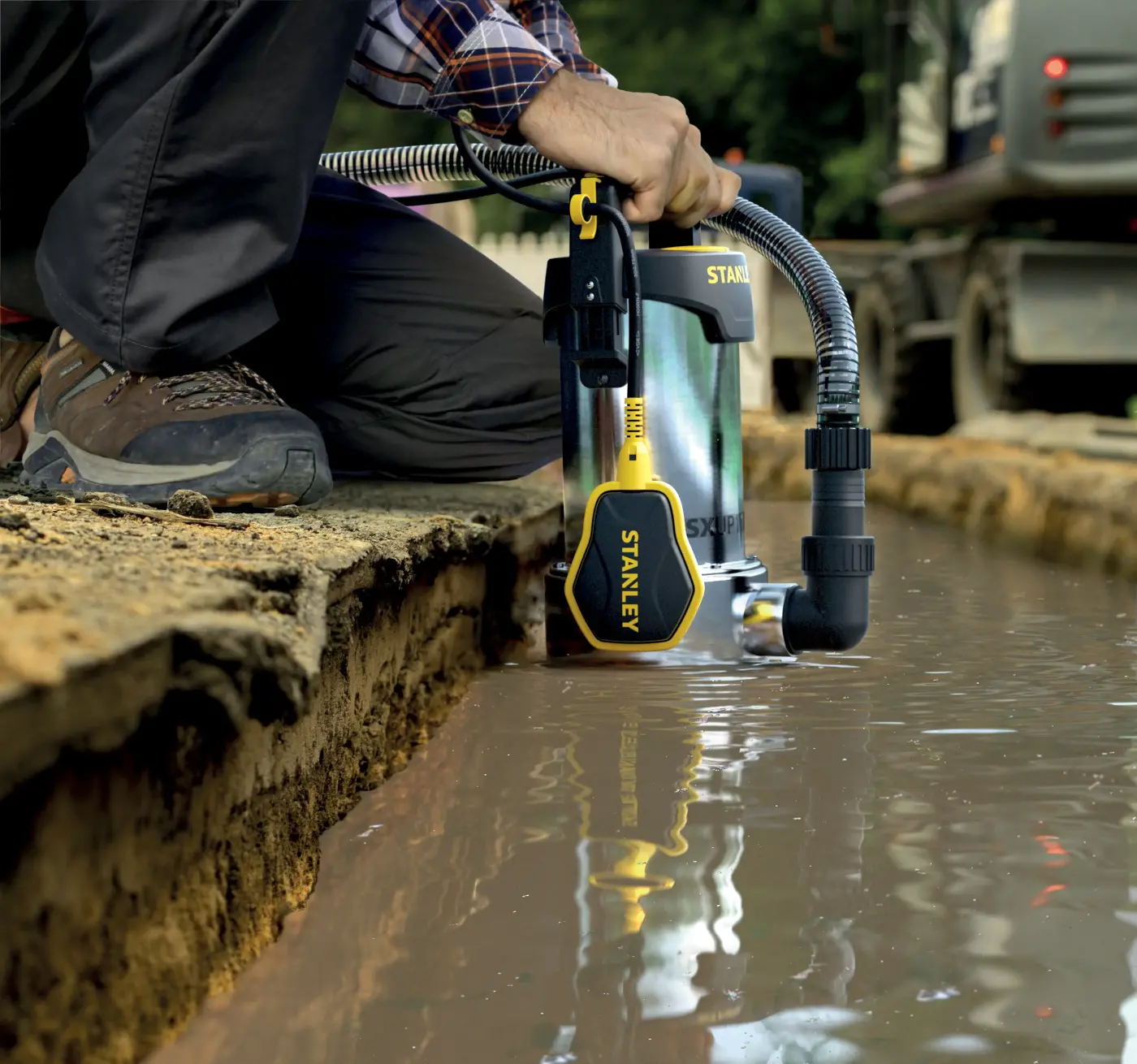 Stanley SXUP750XCE 750 W Temiz Su Dalgıç Pompa-4