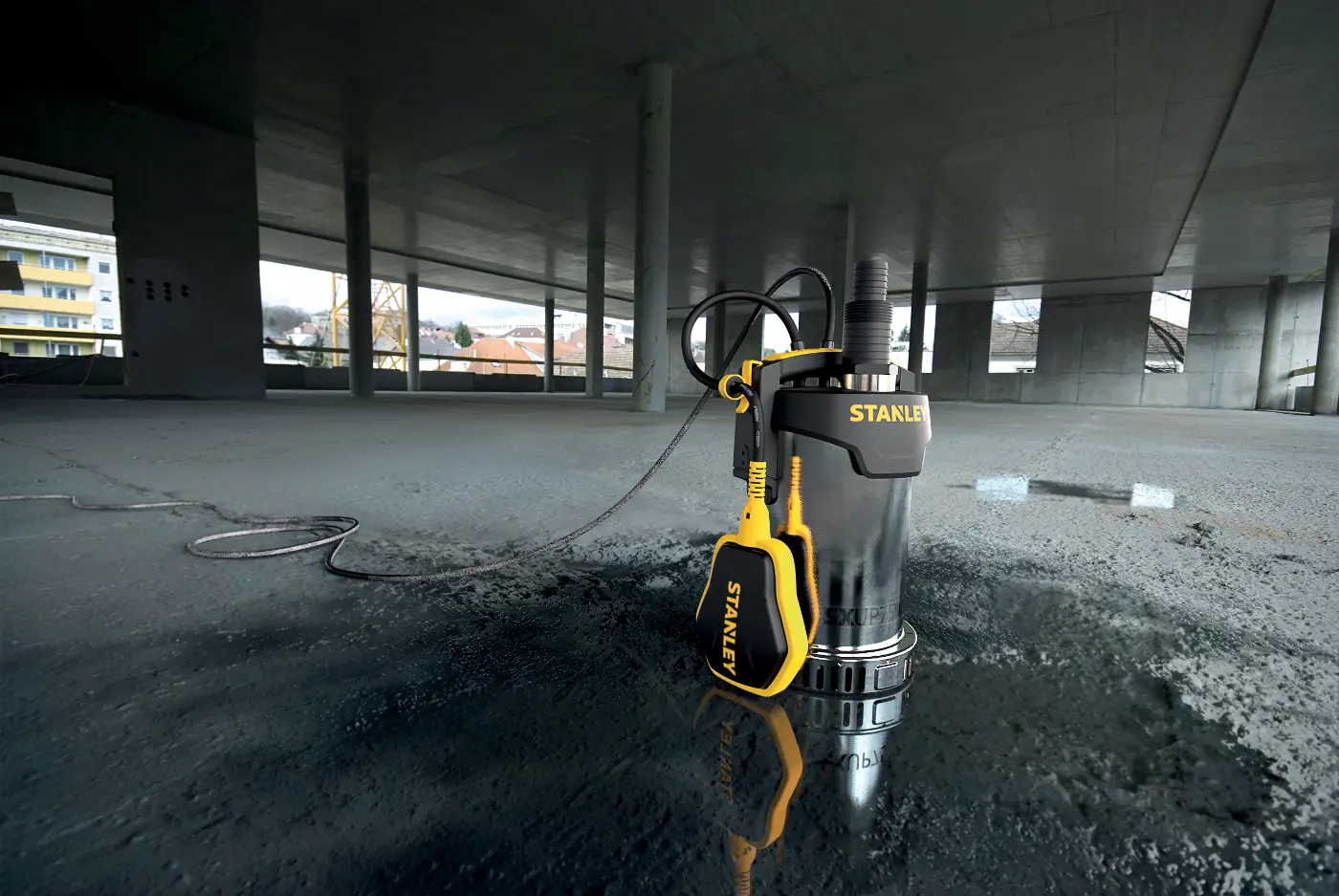 Stanley SXUP750XCE 750 W Temiz Su Dalgıç Pompa-9