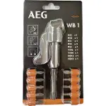 AEG WB 1 Vidalama Köşe Adaptörü + 10 Parça Uç Seti-1