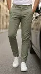 Erkek Slim Fit Dilli Kumaş Pantolon-2