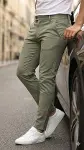 Erkek Slim Fit Dilli Kumaş Pantolon-3