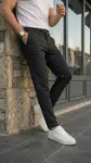 Erkek Slim Fit Dilli Kumaş Pantolon-1