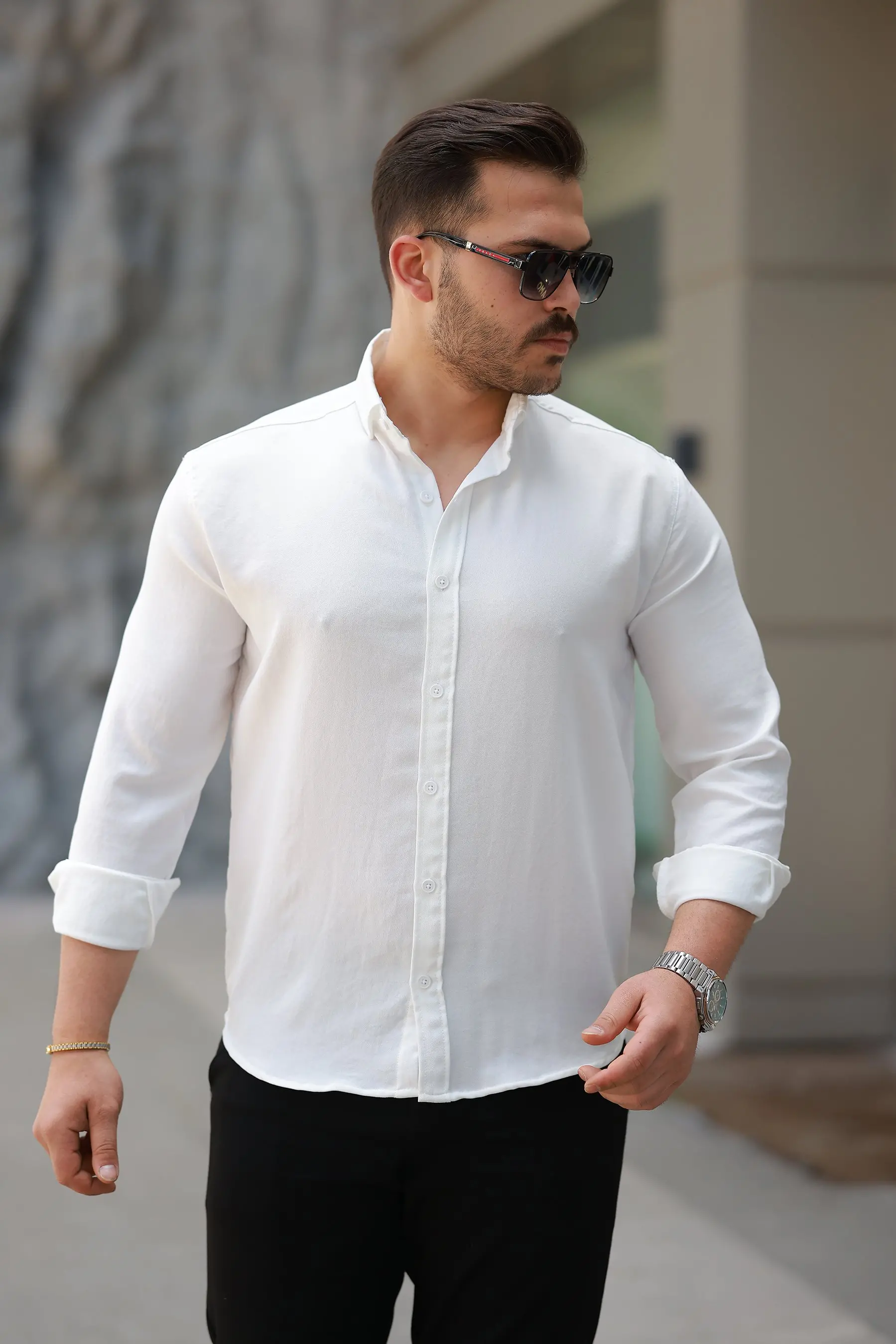 Erkek Uzun Kollu Gömlek Erkek Uzun Kollu Gömlek