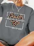 Kadın Uzun Kollu Bisiklet Yaka Desenli Viskon Iki Iplik Bluz-2