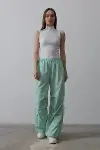 Paraşüt Cargo Pantolon - Mint-2