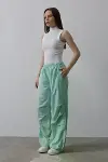 Paraşüt Cargo Pantolon - Mint-3