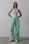 Paraşüt Cargo Pantolon - Mint-4