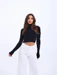 42231 TRİKO BALIKÇI KAZAK-SİYAH-4
