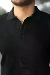 Erkek Düğme Yakalı Triko-6