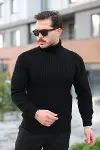 Erkek Boğazlı Örme Kazak-1
