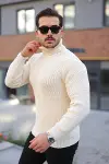 Erkek Boğazlı Örme Kazak-2