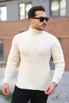 Erkek Boğazlı Örme Kazak-1