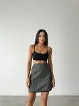KAŞE KISA ETEK - Siyah-1