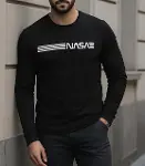 Erkek Uzun Kollu Bisiklet Yaka Viskon Sweat-1
