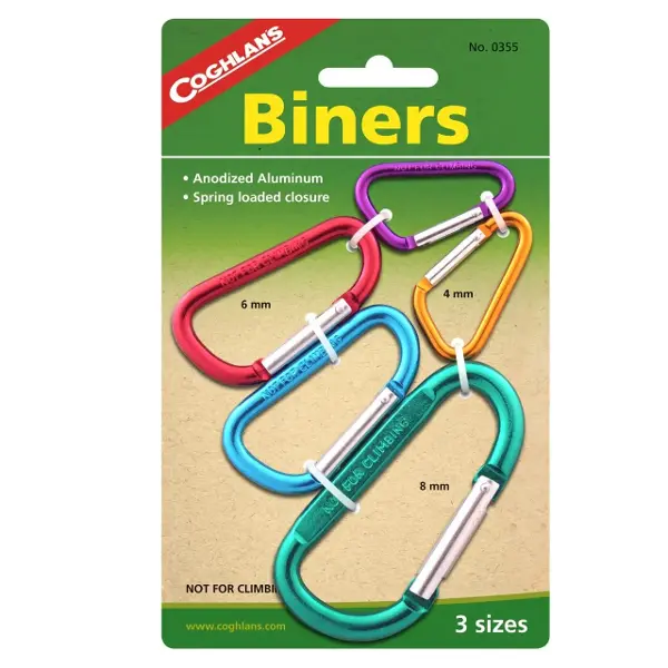 Coghlans 5li Karabina Set/Karışık Boyutlu, Ekonomik Paket