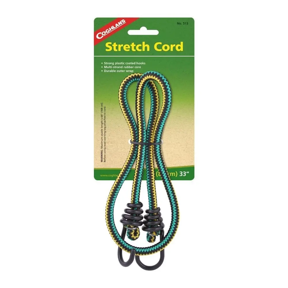 Coghlans Streç Kordon 33''/Kancalı Sabitleme Lastiği