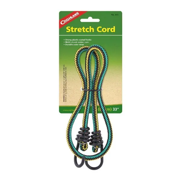 Coghlans Streç Kordon 33''/Kancalı Sabitleme Lastiği