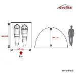 Evolite Trip Mono Dome 2 Kişilik Çadırı/Hafif, Kompakt-5