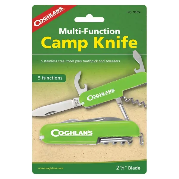 COGHLANS 5 Fonksiyonlu Çakı/Kompakt Outdoor Aleti