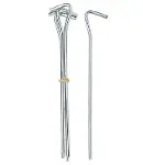 Ferrino Çelik Çadır Kazığı 5 Adet (20cm)/Çadır Sabitleme-1
