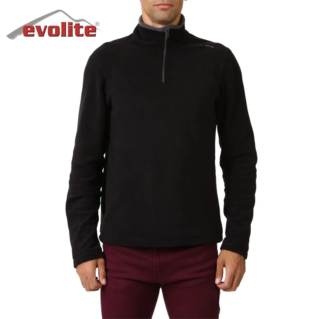 Evolite Fuga Erkek Mikro Polar Sweater/Termal Ara Katman-2