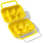Coghlans 6lı Yumurta Taşıma Kabı/Kırılmaz ve Kilitli Kapak-3