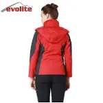 Evolite Diva Kadın 3in1 Gri/Kırmızı Mont/3 Farklı Kullanım-3