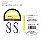 Nite-ize S-Biner Plastik Size 0 Purple-1